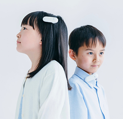 「Ontenna」着用イメージ