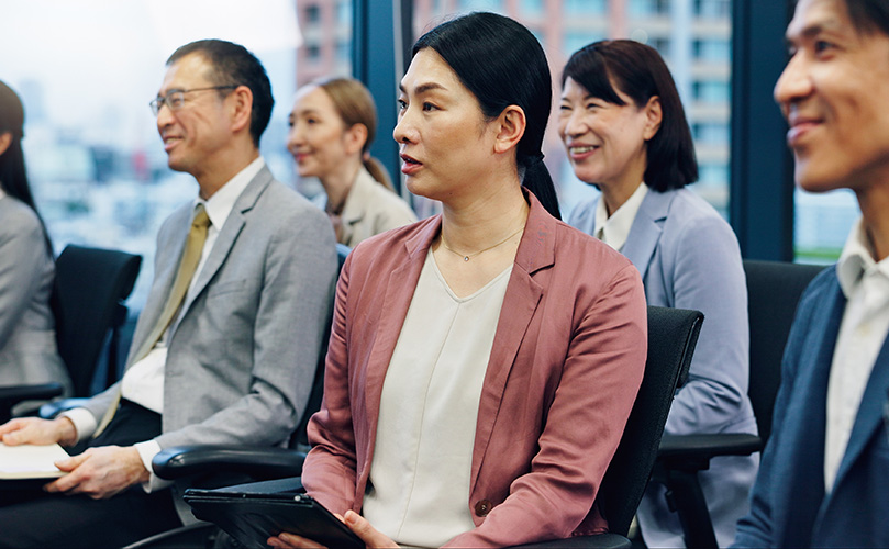 教職員対象の交流型プログラムを示すイメージ写真