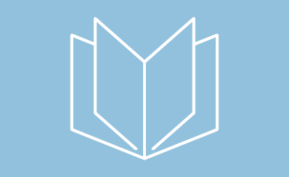 開いた本のイメージのアイコン