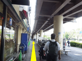 車椅子を使用される方へのご案内の画像