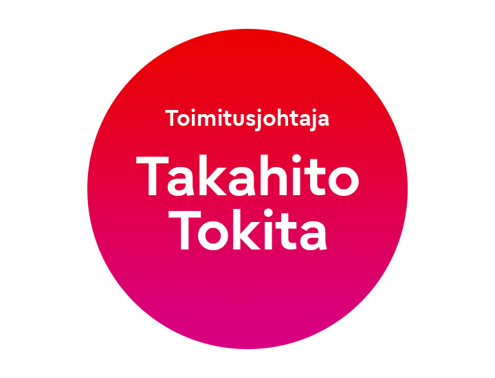 Toimitusjohtaja: Takahito Tokita