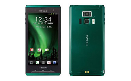 REGZA Phone T-01C（2010年）の画像