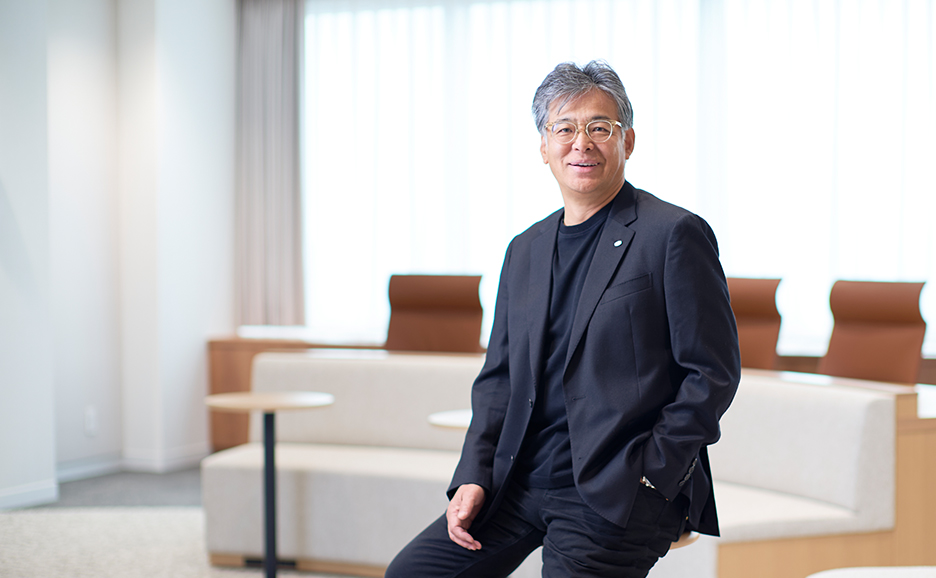 代表取締役社長 CEO 時田 隆仁の写真