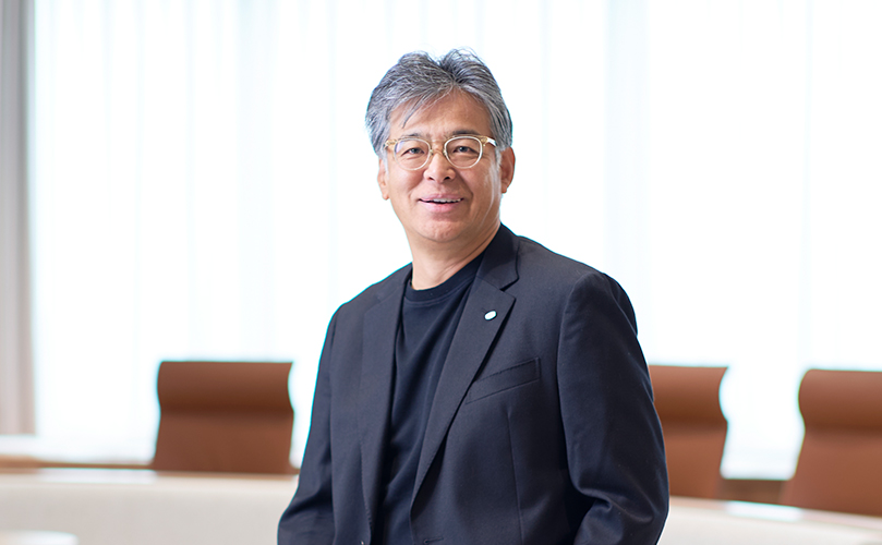 代表取締役社長 CEO 時田 隆仁の写真