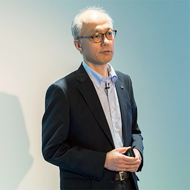 Man giving a presentation