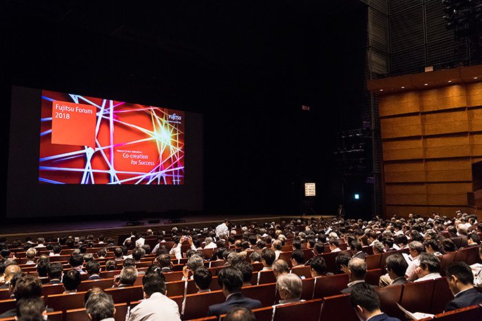Overall view of the venue