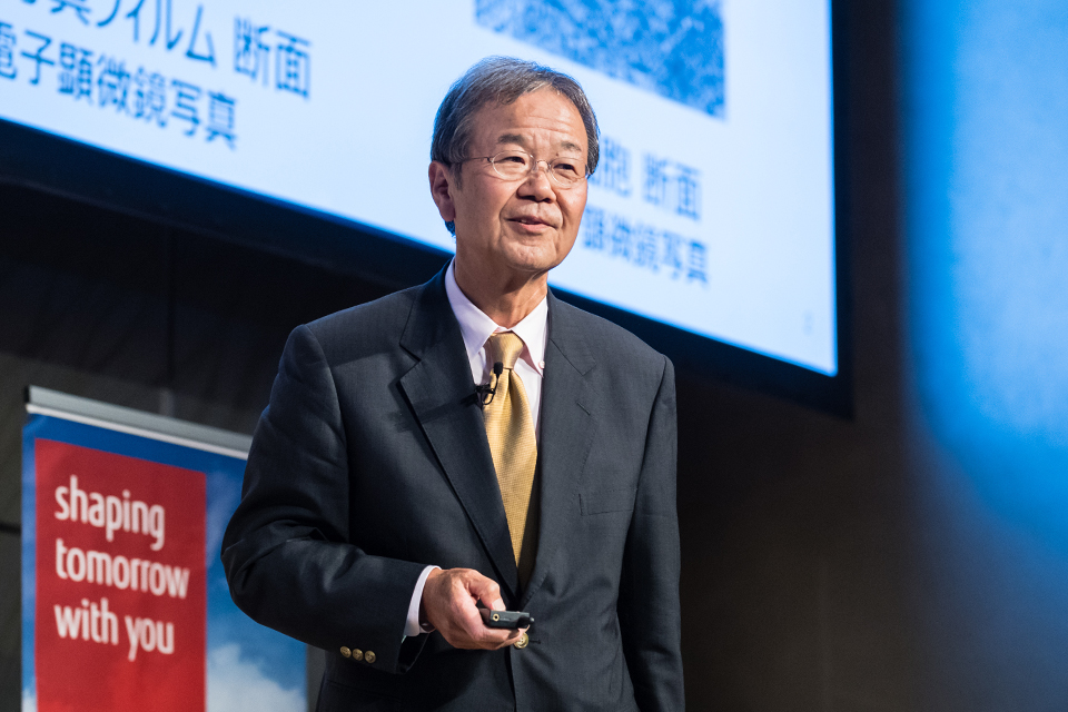 Man giving a presentation