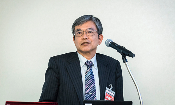 Man giving a presentation