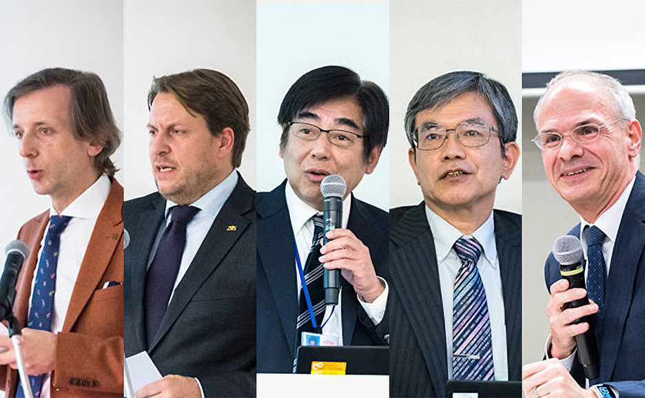 Panel discussion on stage