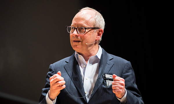 Man giving a presentation