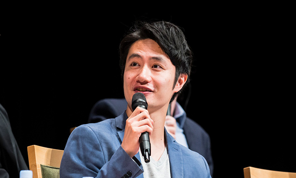 Man giving a presentation