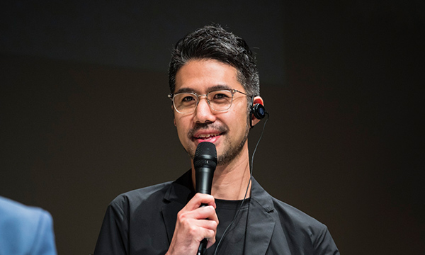 Man giving a presentation