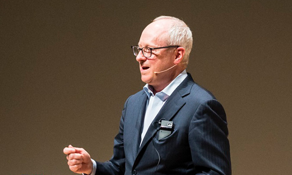 Man giving a presentation
