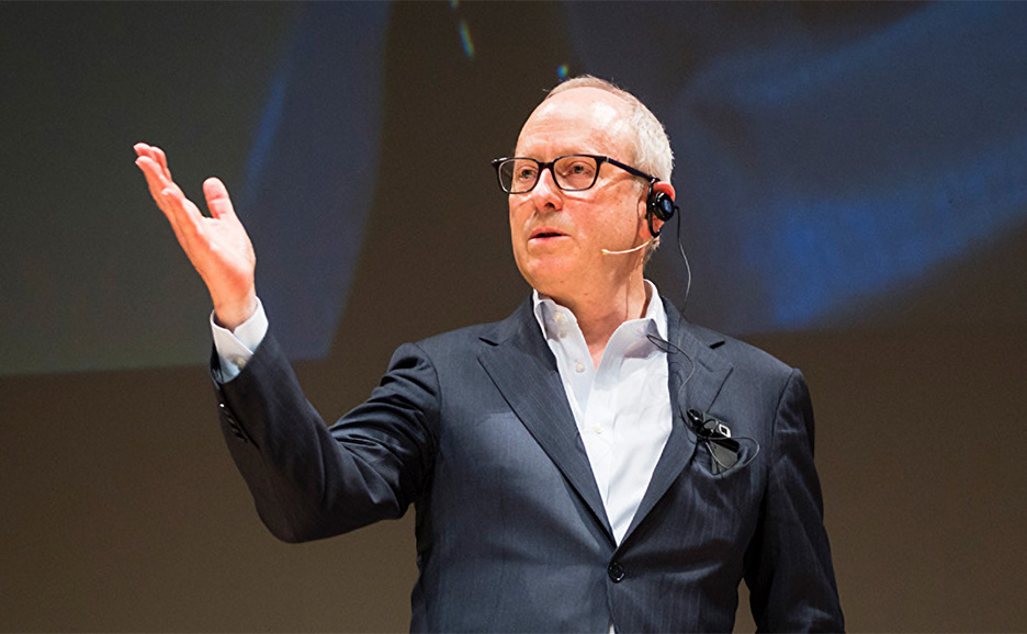 Man giving a presentation