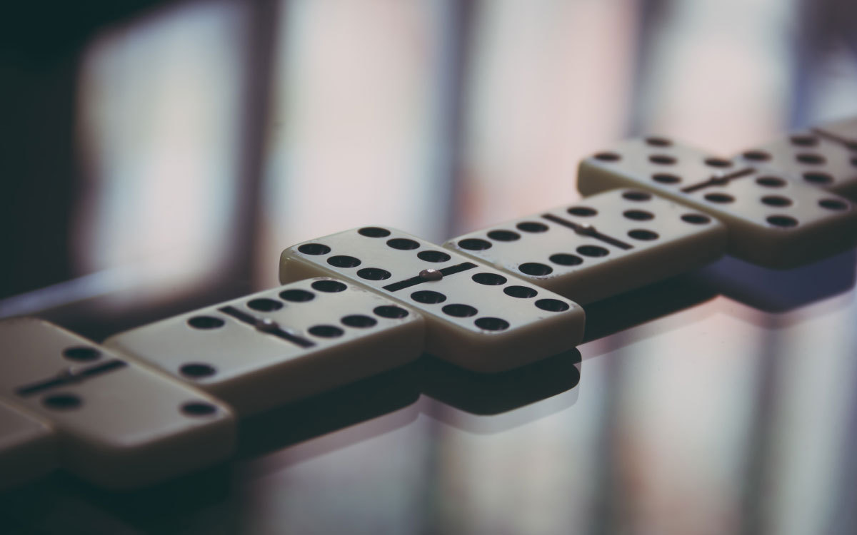 Peças de dominó
