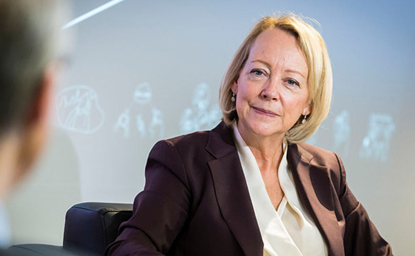 Lynda Gratton im Digital Transformation Center von Fujitsu in Tokio