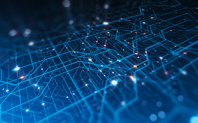 ชุดของเส้นและจุดที่เชื่อมต่อกัน