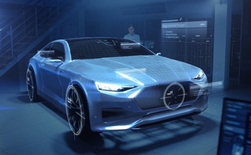 未来的なSDVの画像