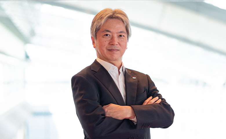 a profile photo of thought leader Okamoto san