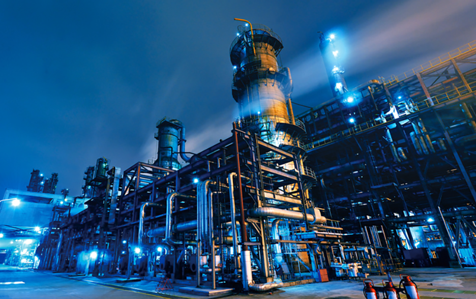 Image of mining site depicting security for industrial control systems and operational technology