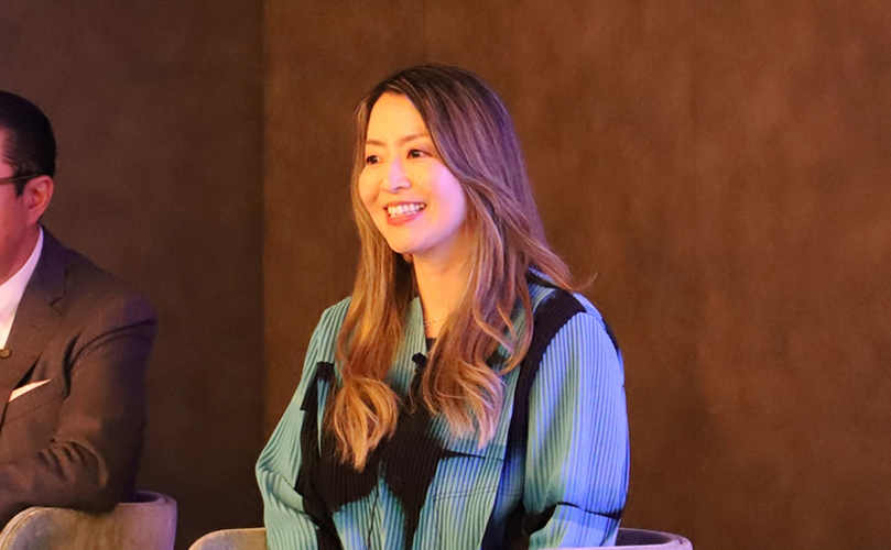 笑顔で語る西村真里子氏