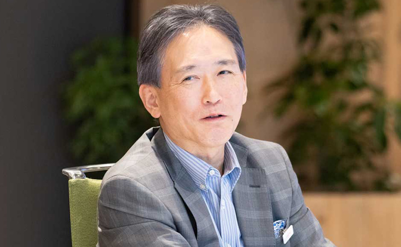 株式会社NTTドコモ代表取締役副社長CFO、CIO、CISO、CPO、CCO、CRO、CHO 栗山浩樹氏の顔写真