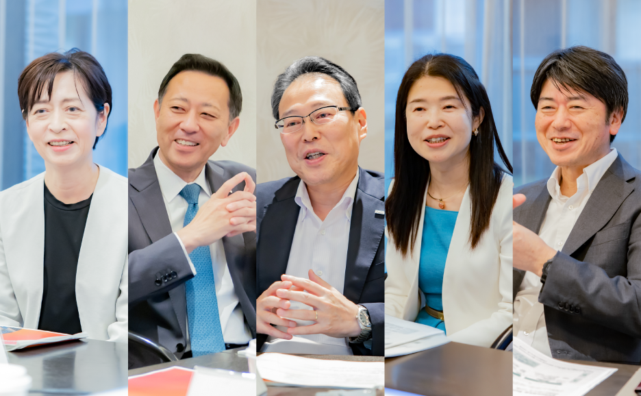 布野 敦子氏、鈴木 康修氏、小林 喬氏、今井 のり氏、平松 浩樹