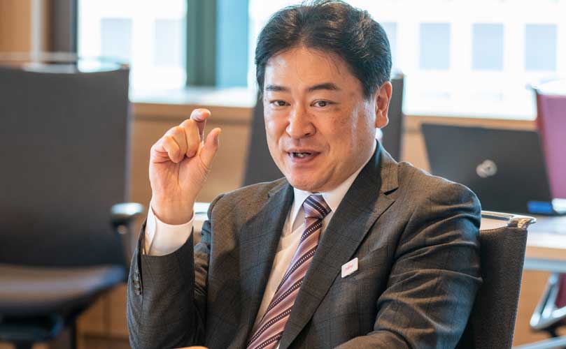 アフラック生命保険株式会社 執行役員 長野正裕氏 の顔写真