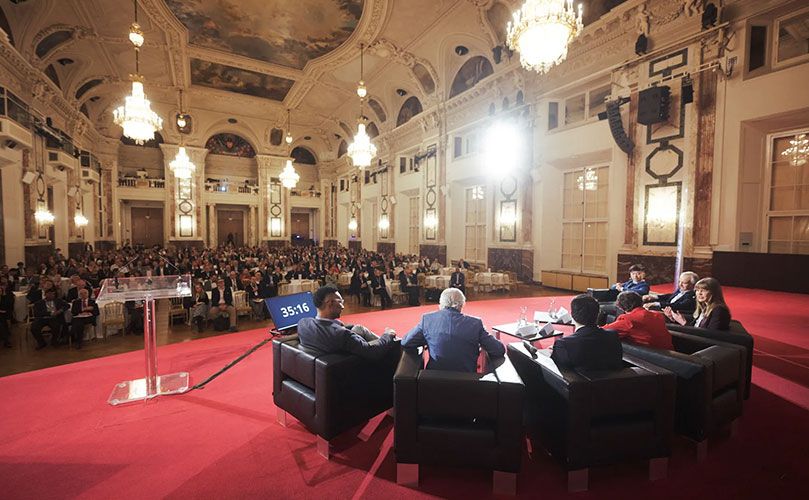 The 2025 Global Peter Drucker Forum took place at Vienna's Hofburg Palace.