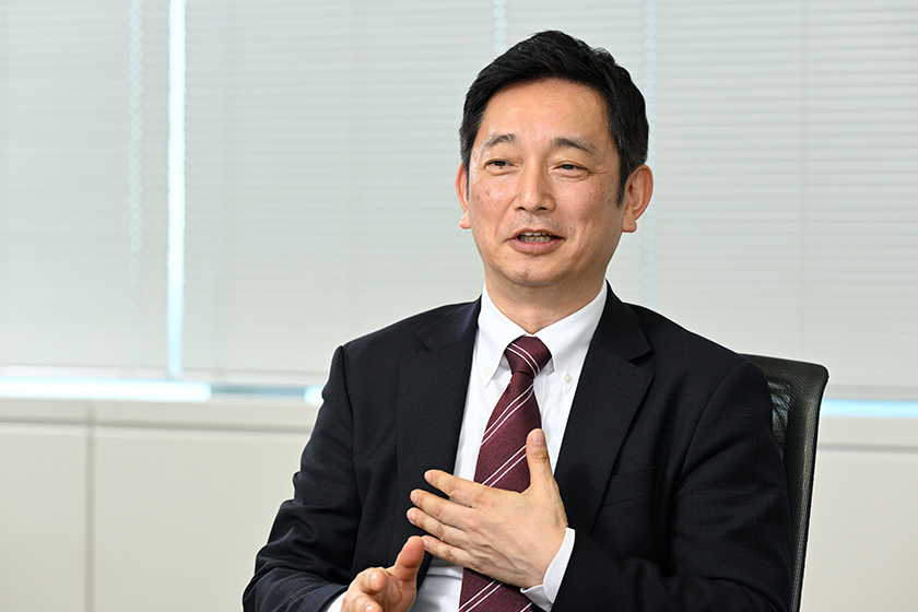 三菱食品　執行役員　CIO（兼）デジタルソリューション本部長　石﨑 智晴 氏