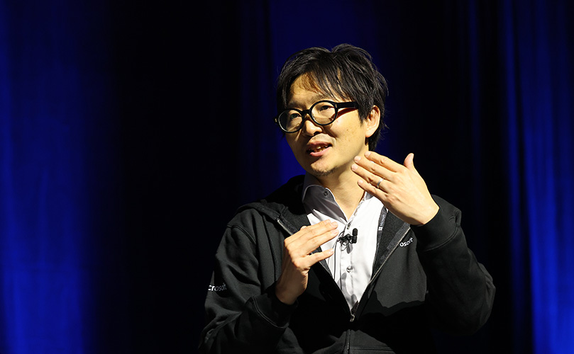 AIエージェントについて語る日本マイクロソフト 巴山氏
