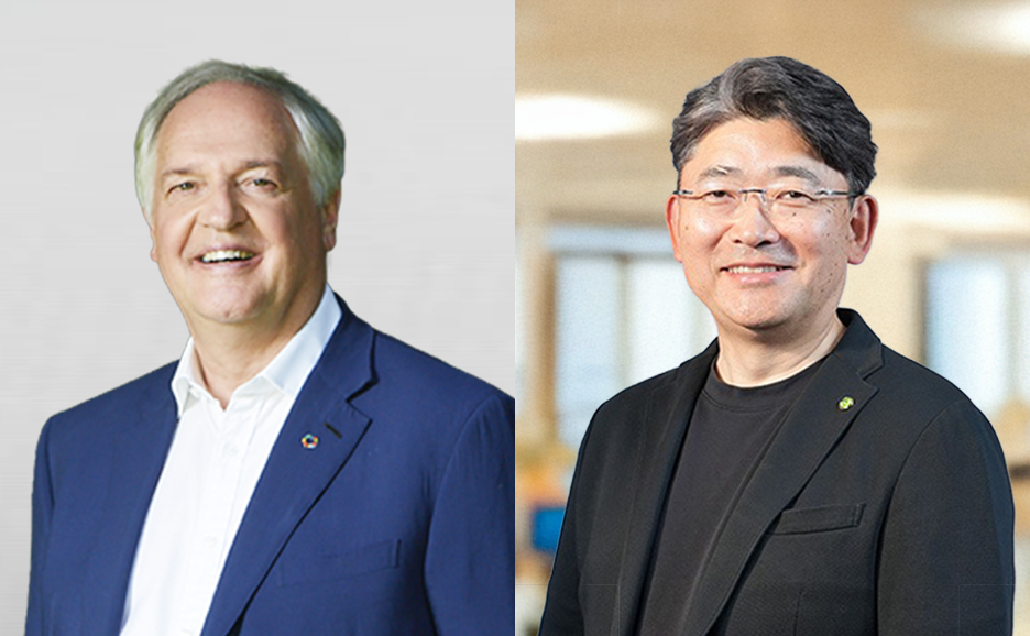ユニリーバ元CEOポール・ポールマン氏と、富士通の習田晋一郎