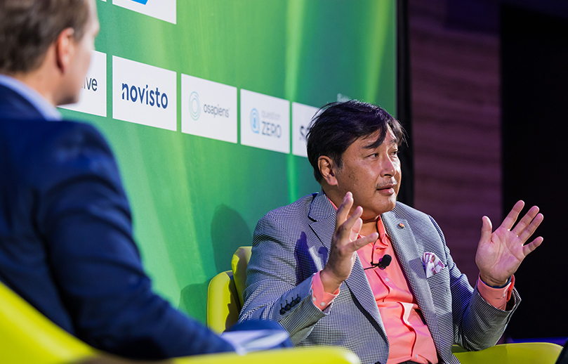 Fujitsu’s COO and CRO, Shunsuke Onishi in conversation with Jonathan Birdwell
