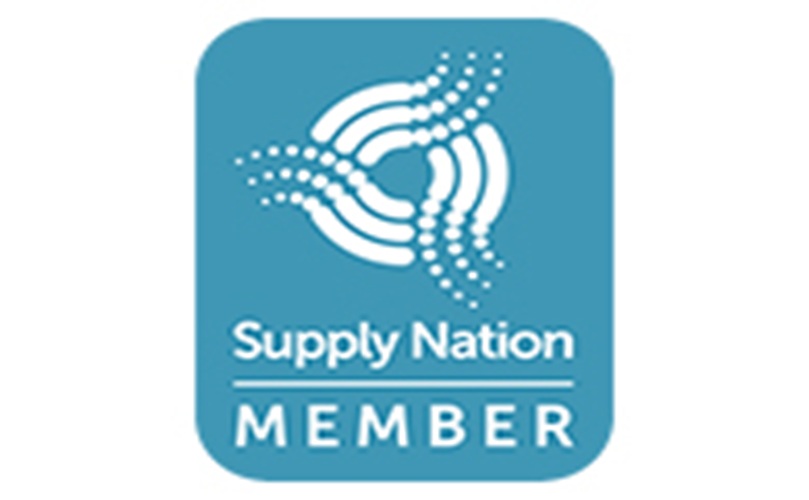 Supply Nation member logo, symbolizing support for Indigenous enterprises and promoting economic opportunities.