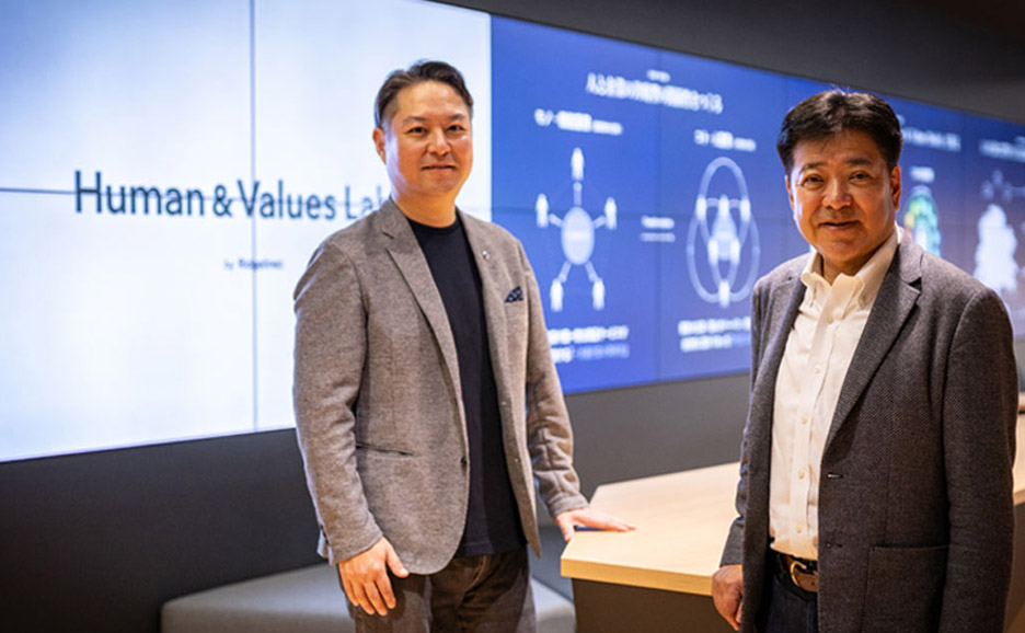 Ridgelinez株式会社 代表取締役CEO 今井 俊哉と富士通株式会社 執行役員 EVP CDXO(兼)CIO 福田 譲