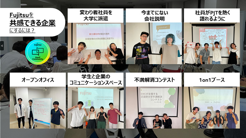 ディスカッション「Fujitsuを共感できる企業にするには？」