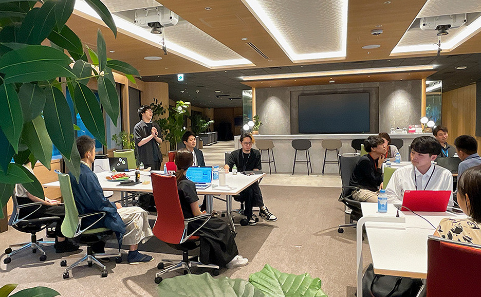 Fujitsu Gen Z Community ワークショップの様子