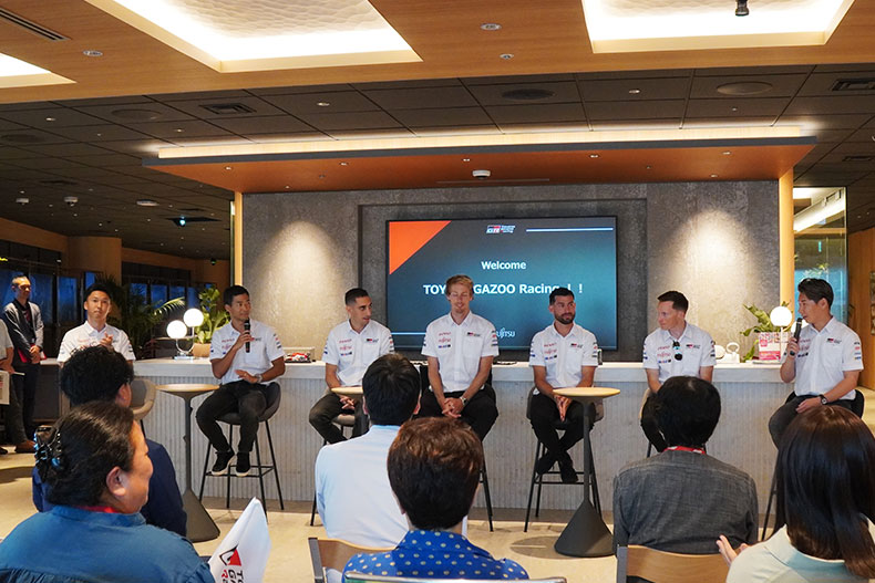 TOYOTA GAZOO Racing×富士通社員交流イベントより