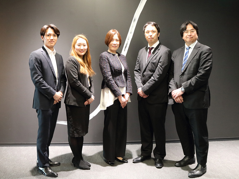 現場の可視化に携わった方との集合写真