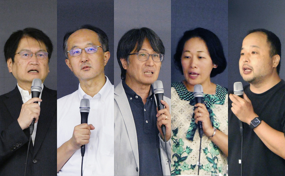 第2回コンバージングテクノロジー研究大会の発表者写真