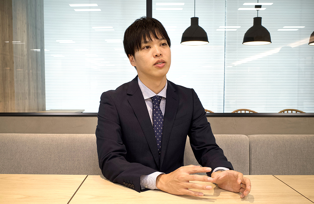 UR都市機構 総務部 情報システム推進課 清水 一輝氏の写真