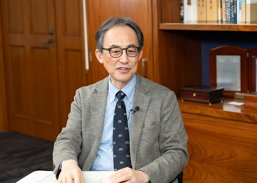 北海道大学 理事 山本 文彦 氏