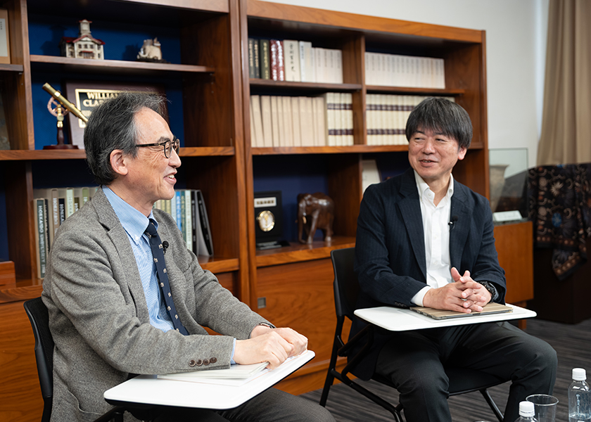 対談の様子