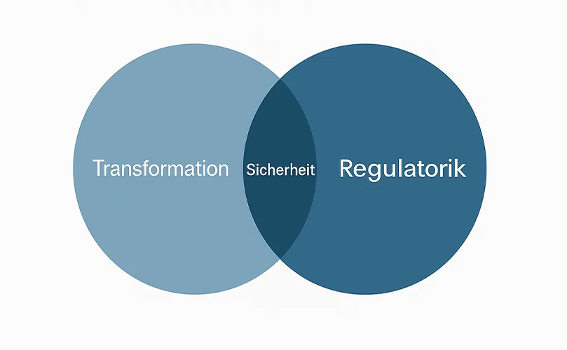 Transformation, Sicherheit, Regulatorik
