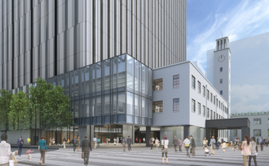 川崎市役所本庁舎外観