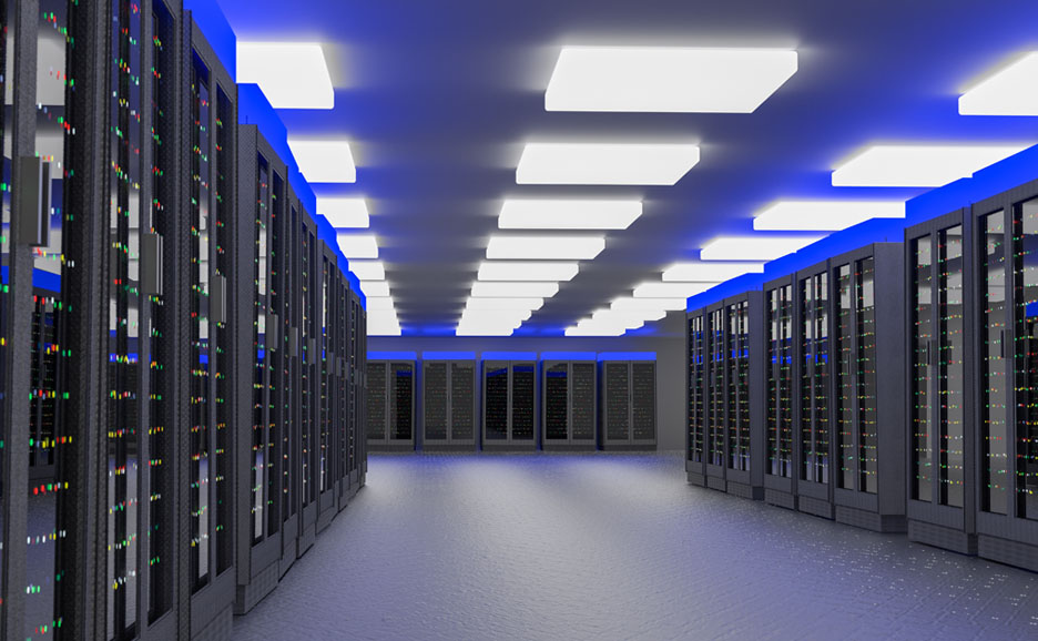 データセンターのサーバーラック