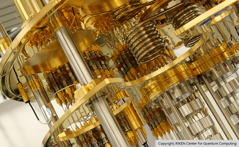 Image of quantum computer