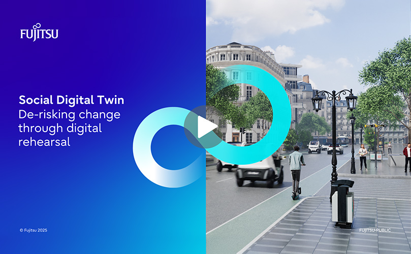 Social Digital Twin De-risking change through digital rehearsal Video Thumbnails