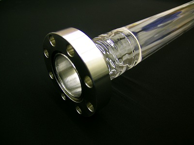 石英ガラスとICFフランジの接合01