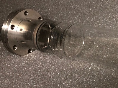 石英ガラスとICFフランジの接合02